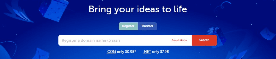 Namecheap domain