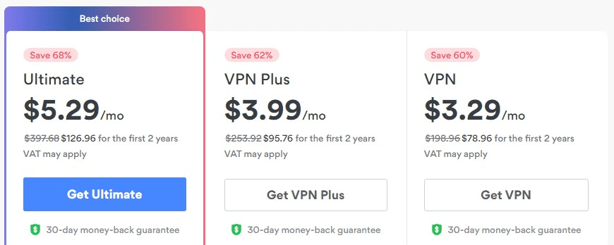 NordVPN Pricing