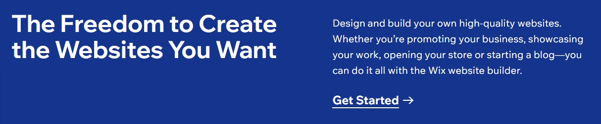 wix for blogging