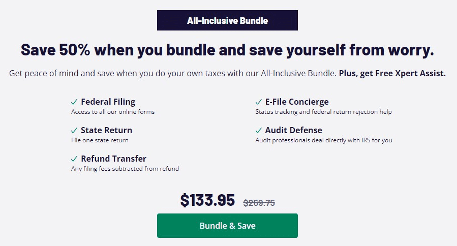 TaxAct Pricing