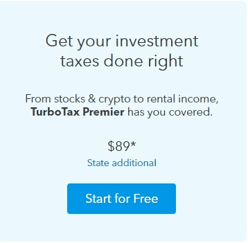 TuboTax CryptoTax Pricing