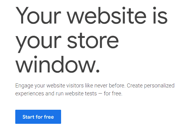 Google Optimize