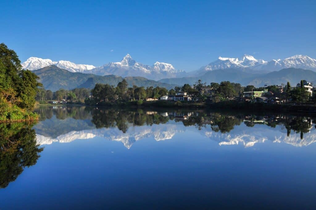 Landscape Photography of Phewa Lake