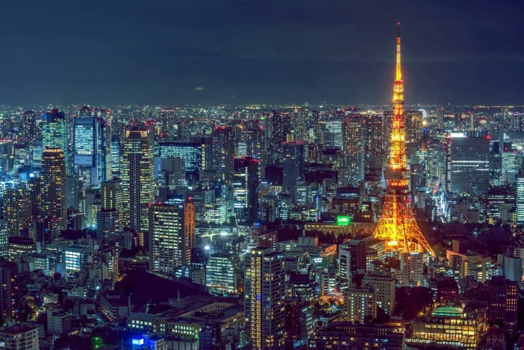 Illuminated Tower