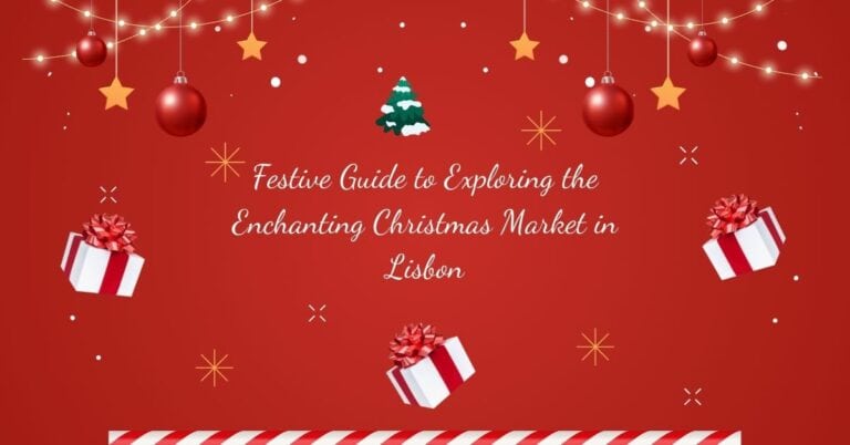 Christmas market in Lisbon