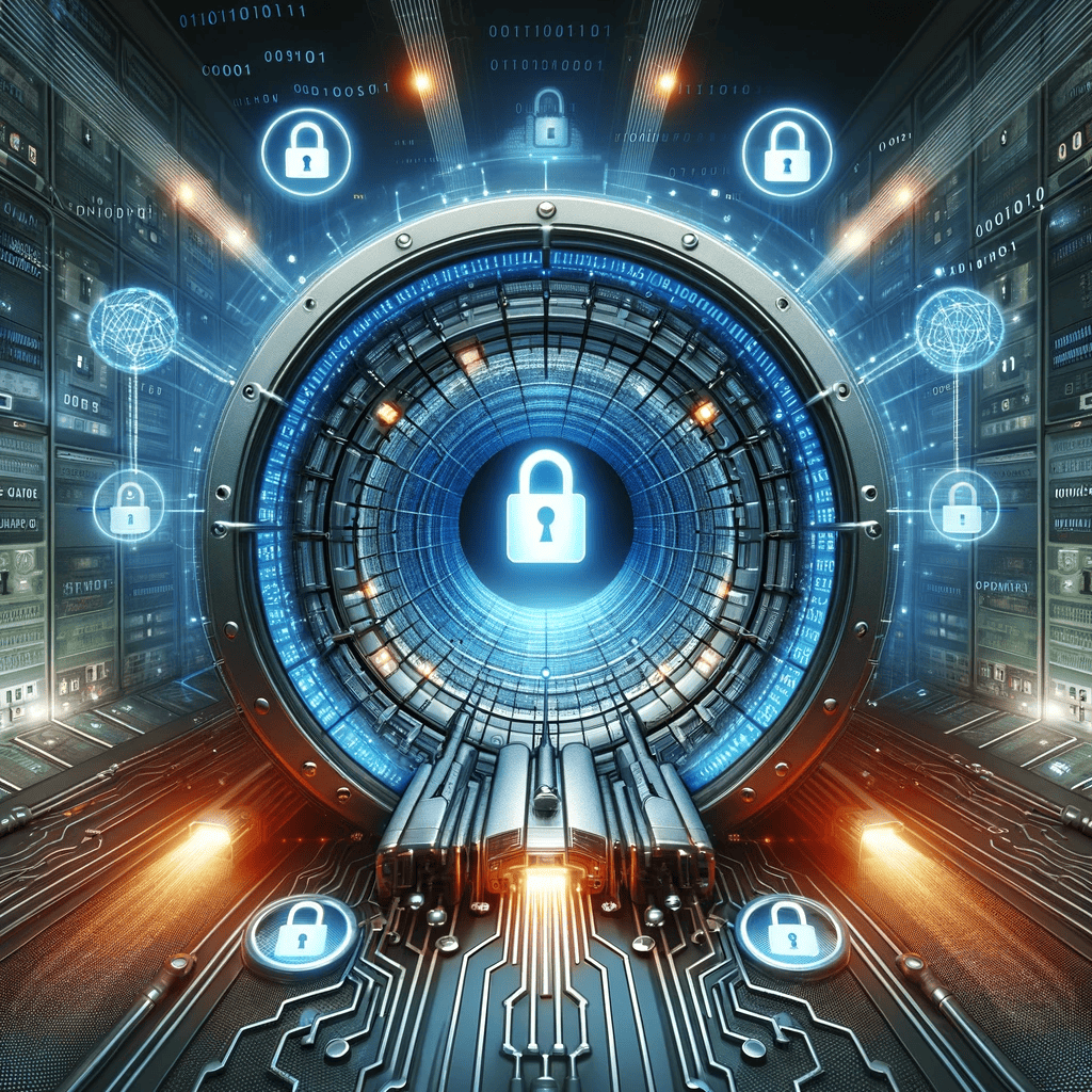A conceptual image representing Double VPN technology