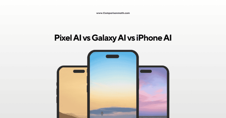 Pixel AI vs Galaxy AI vs iPhone AI