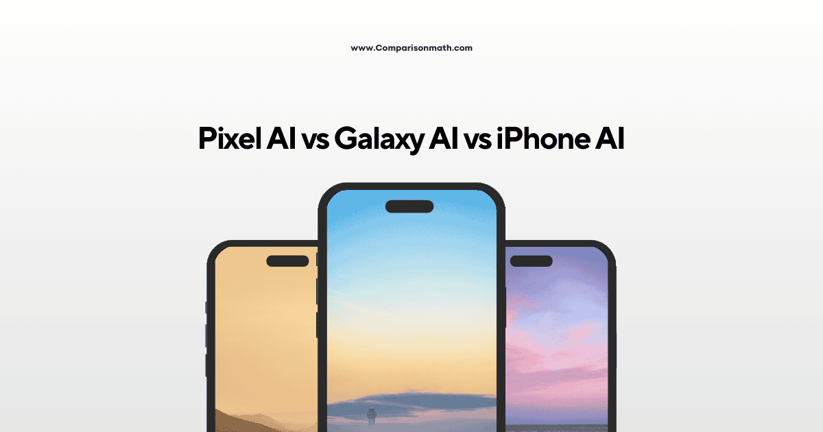 Pixel AI vs Galaxy AI vs iPhone AI