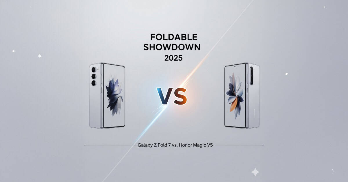Samsung Galaxy Z Fold 7 vs Honor Magic V5