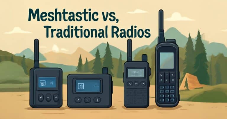 Meshtastic vs Traditional Radios