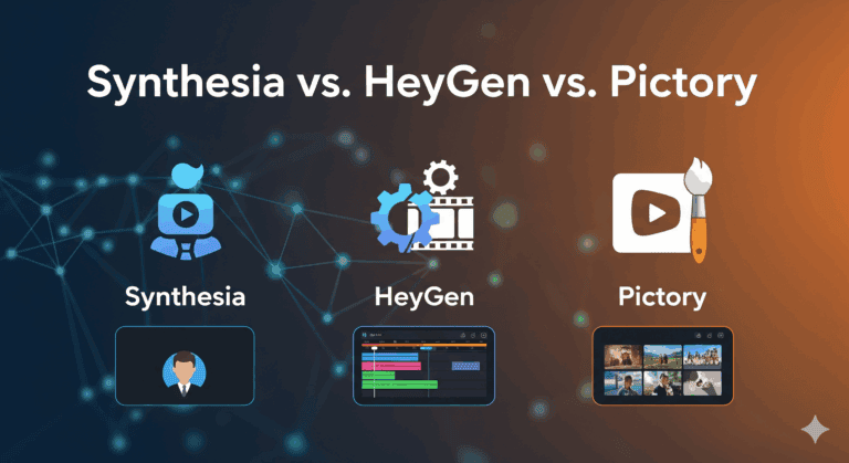 Synthesia vs HeyGen vs Pictory