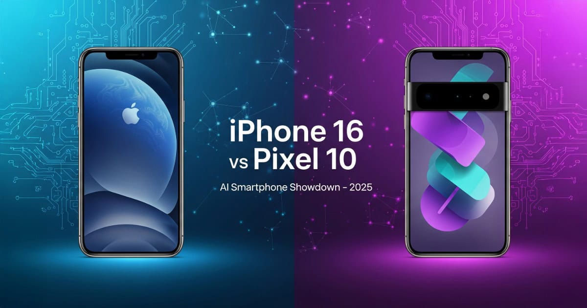 iPhone 16 vs Pixel 10