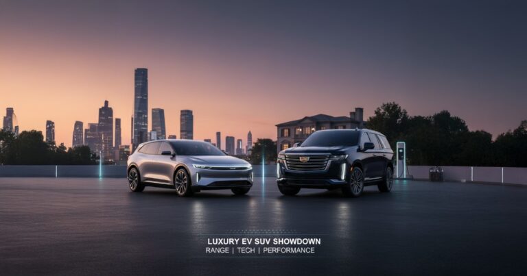 Lucid Gravity vs Cadillac Escalade IQ