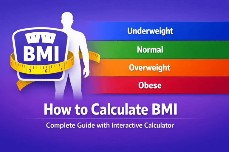 How to Calculate BMI Complete Guide